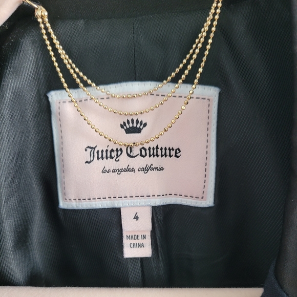 Juicy Couture Tuxedo Style Women's Blazer in Size 4 - Picture 5 of 9